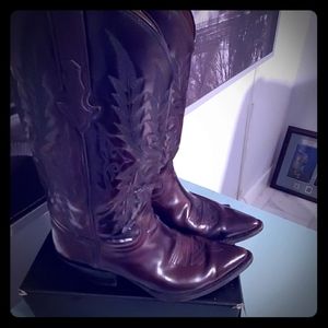 Men's DRESS Gentleman's Cowboy Boots 10.5